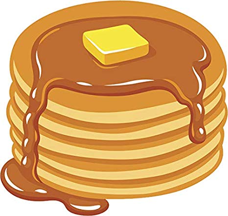 Pancake clipart stack pancake. Amazon com yummy delicious