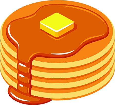pancakes clipart syrup butter