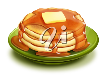 Images and royalty free. Pancakes clipart