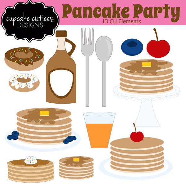 pancakes clipart pancake party
