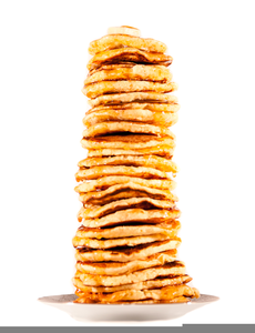 pancakes clipart pile
