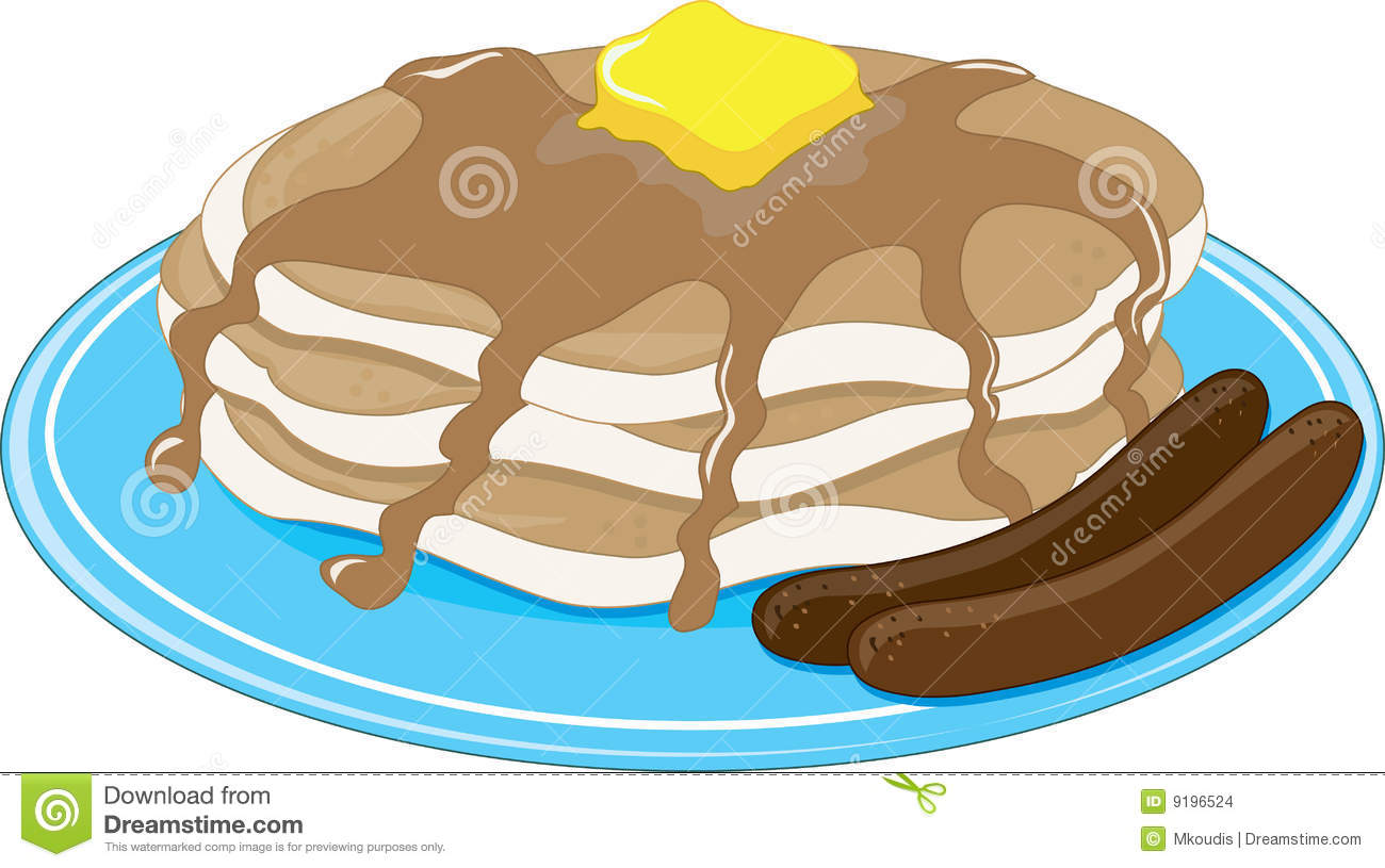 pancakes clipart plate pancake