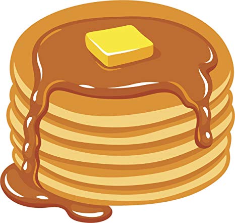 pancakes clipart syrup butter