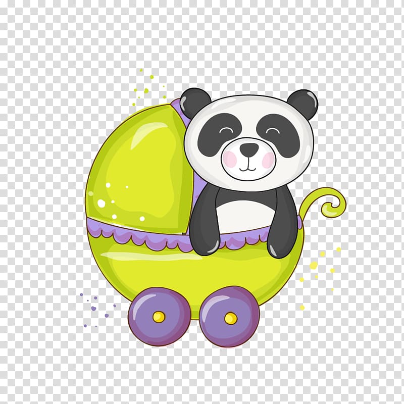 panda clipart baby shower