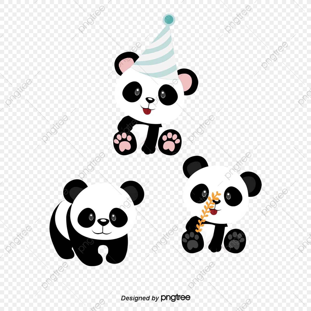 panda clipart file