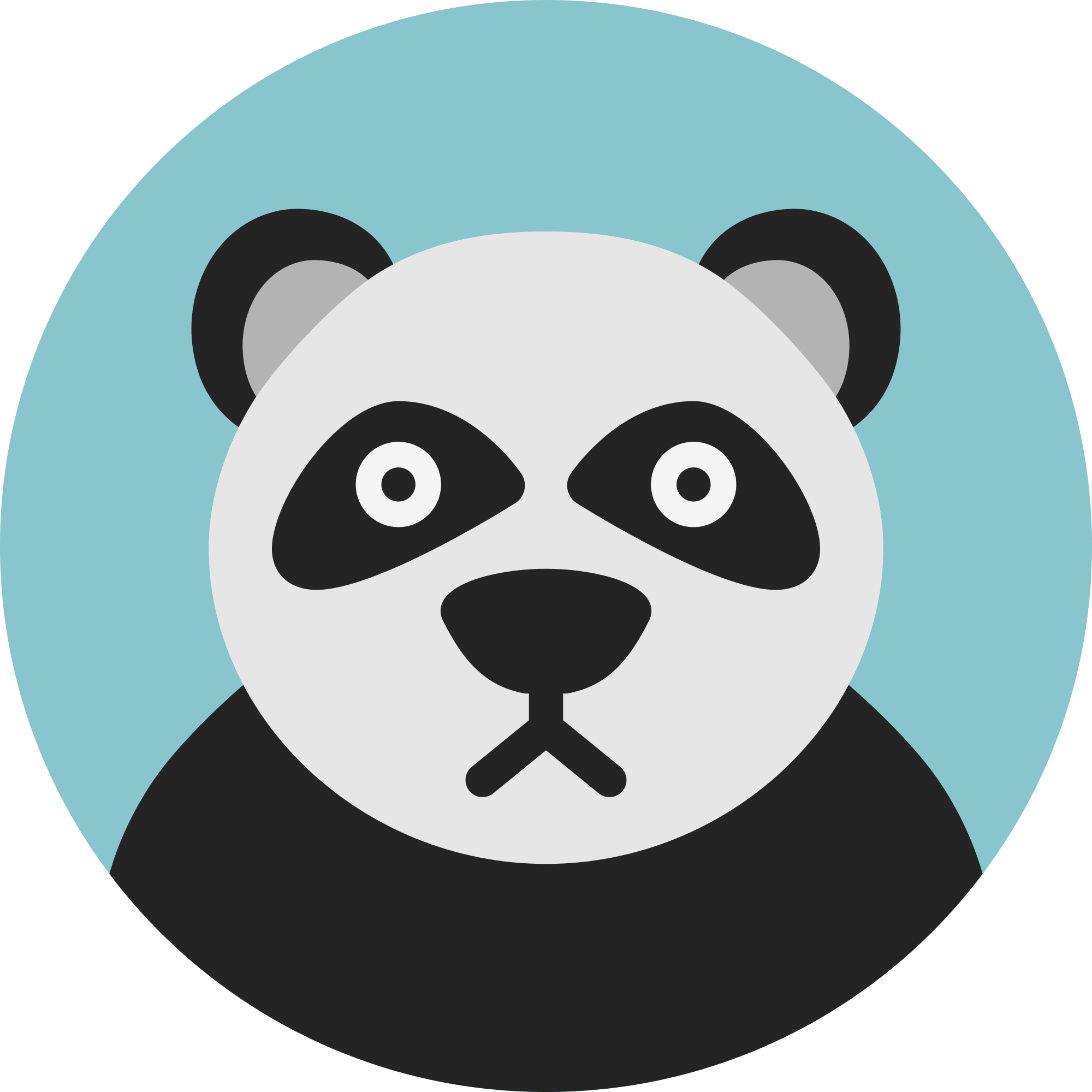 panda clipart illustrator