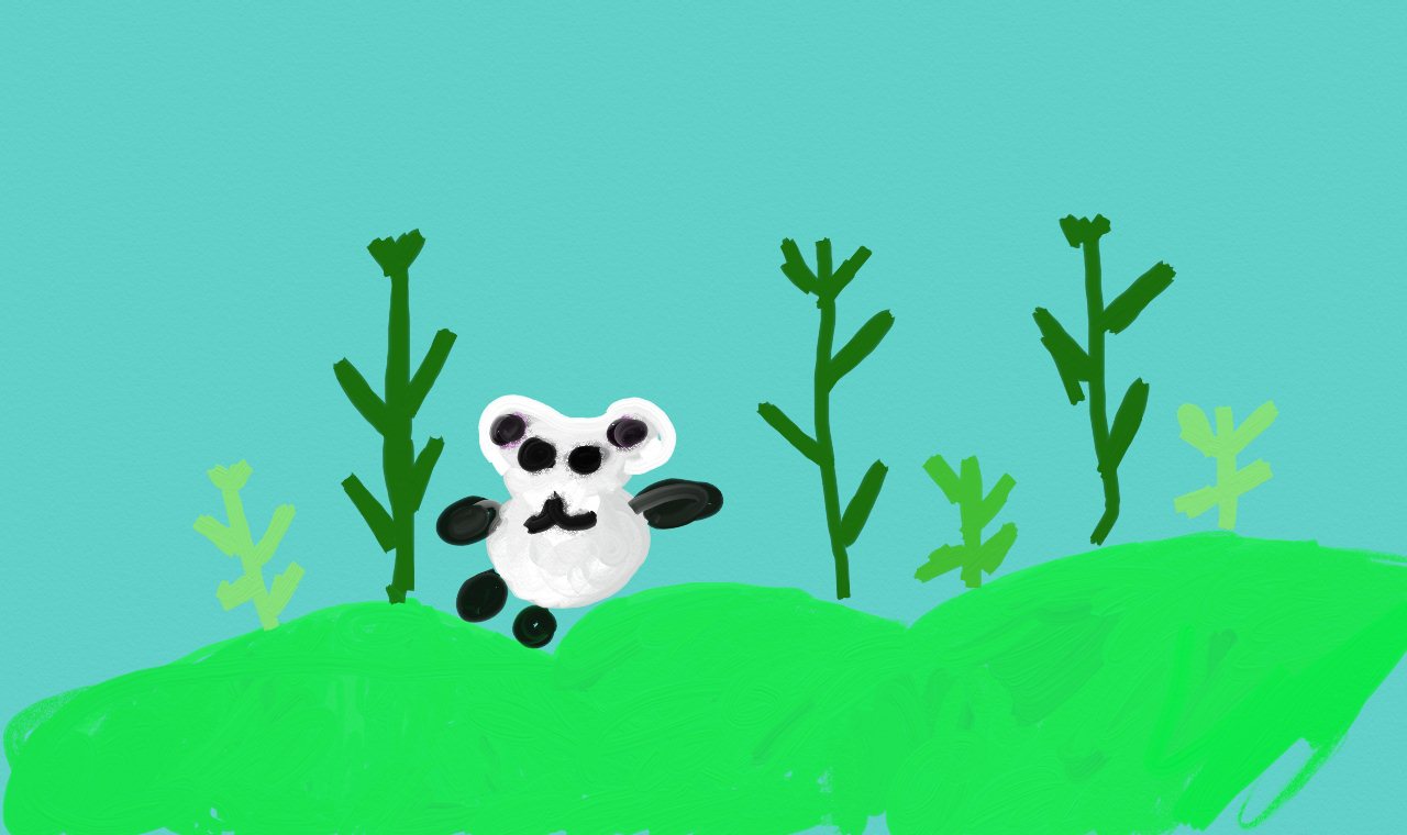 panda clipart panda habitat