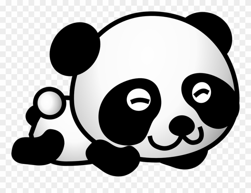 Panda clipart small. All photo png cartoon