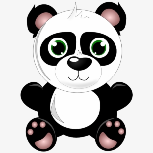 Bear transparent cartoon free. Panda clipart stuffed