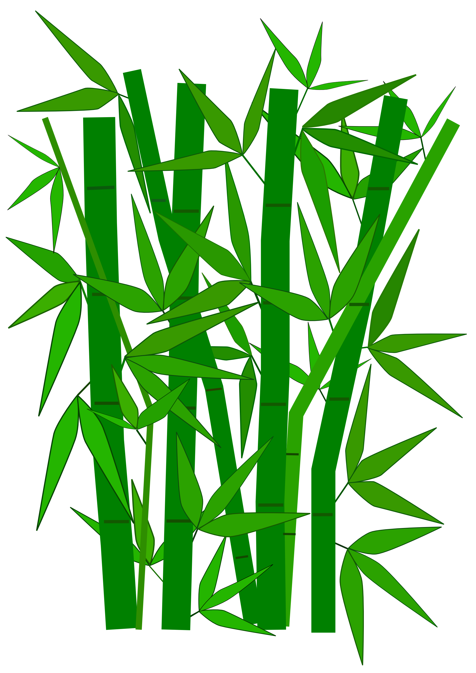 stick clipart bamboo