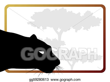 panther clipart body