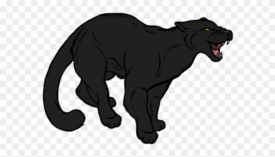 panther clipart body