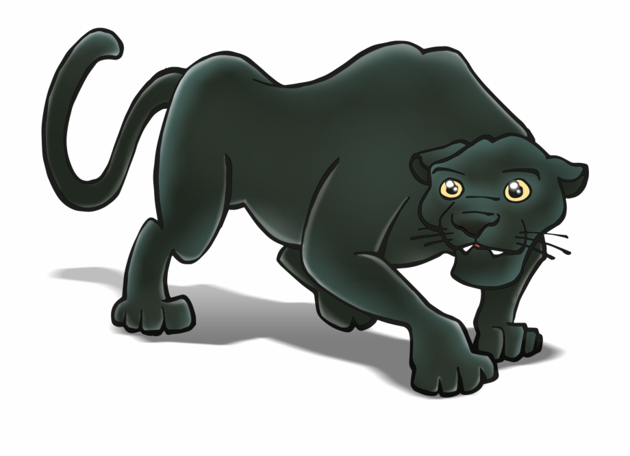 panther clipart cartoon