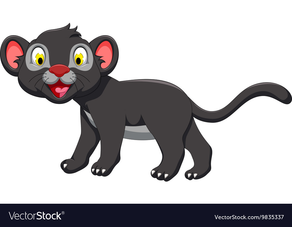 panther clipart cute