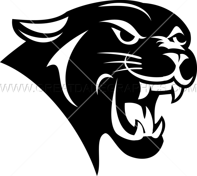 panther clipart drawing