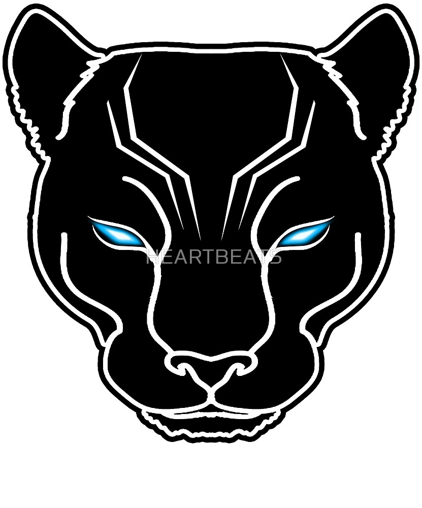panther clipart face
