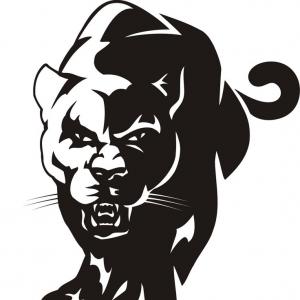 panther clipart face