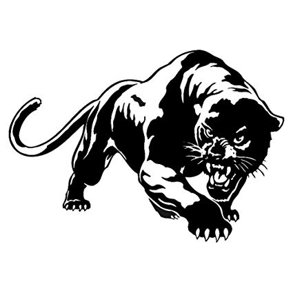 panther clipart fierce