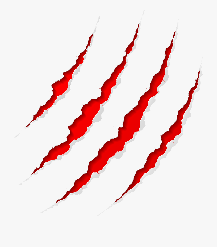 Claw scratch png clip. Panther clipart mark
