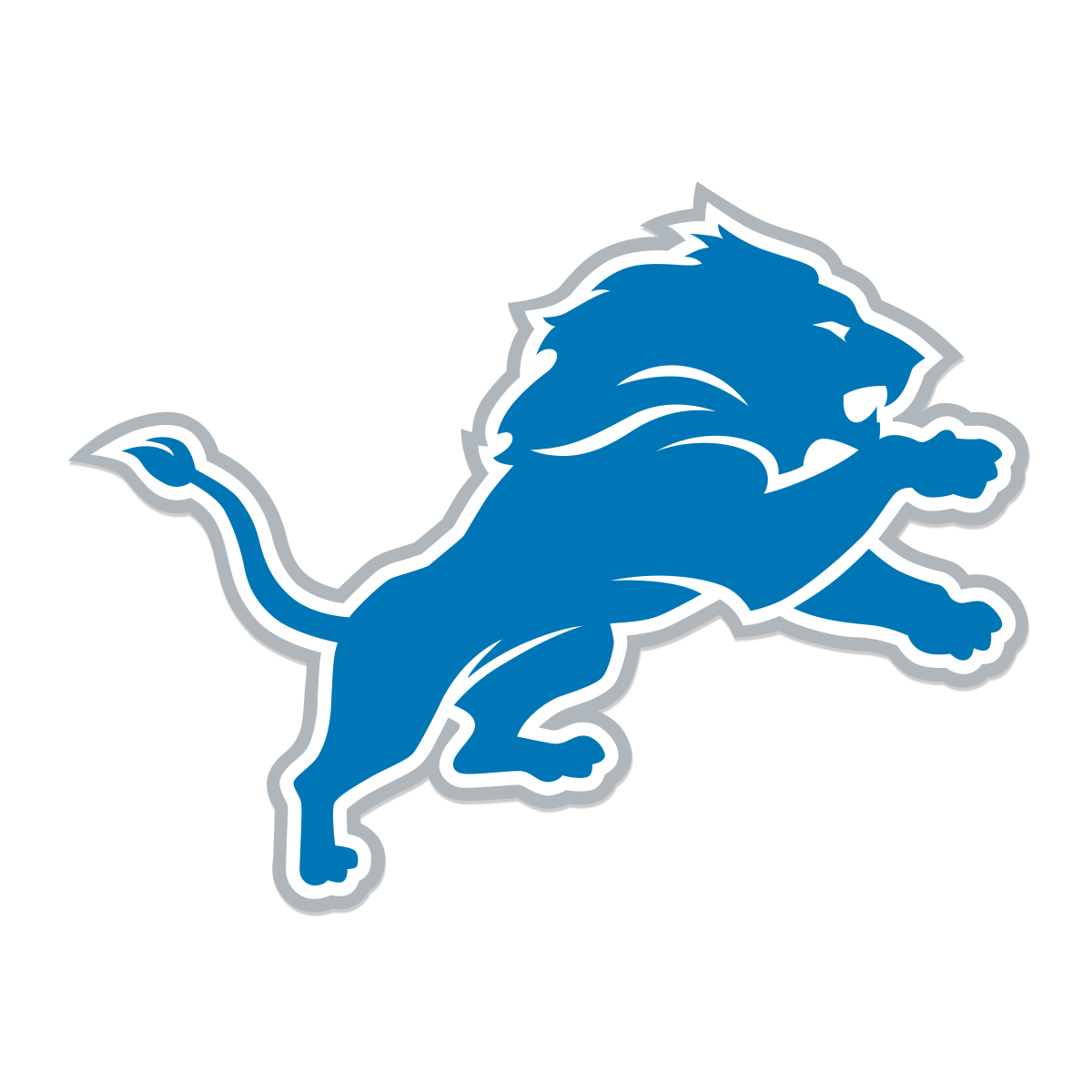 Detroit lions set new. Panther clipart nfl