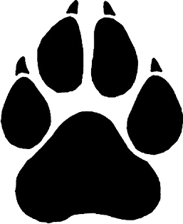 paws clipart logo