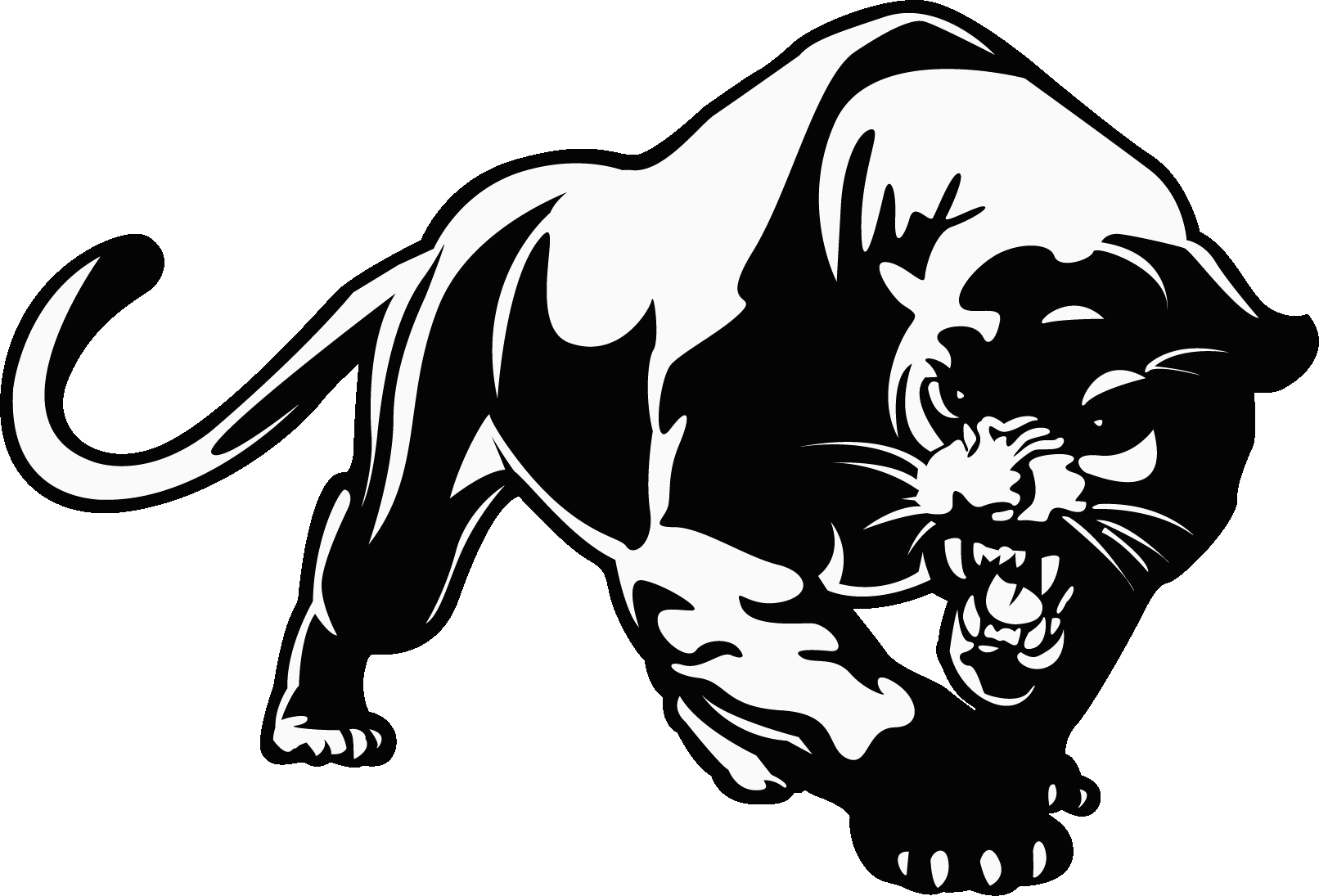paws clipart panther