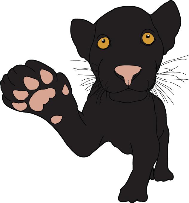 panther clipart panther cub