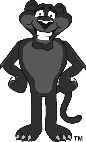 panther clipart panther mascot