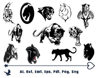 panther clipart printable
