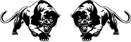 panther clipart prowling panther