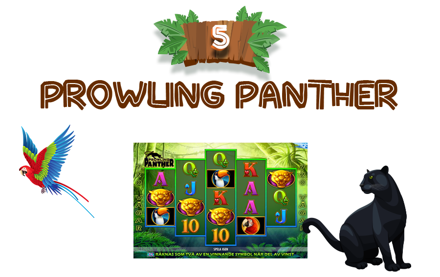 Prowling panther slots game