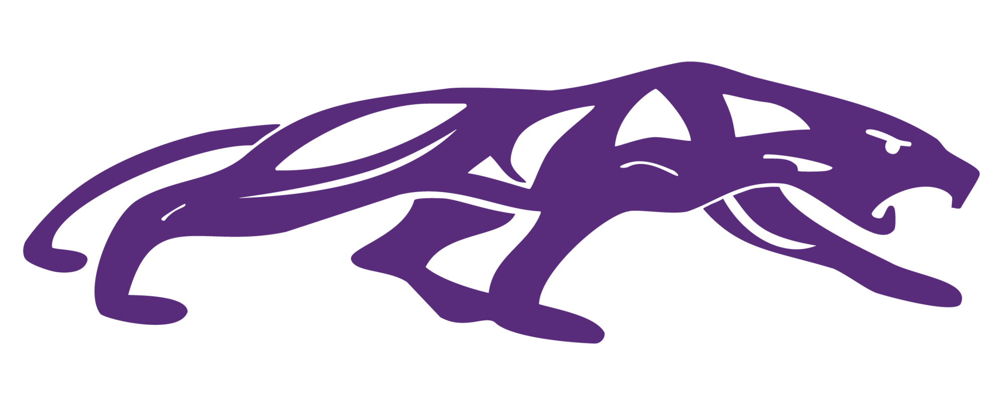 panther clipart purple