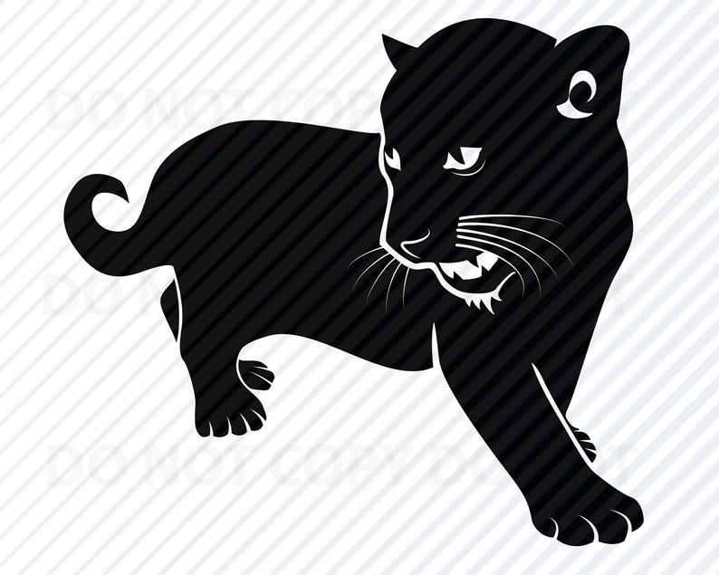 panther clipart reading