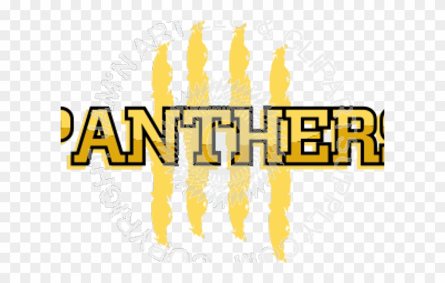 panther clipart scratch