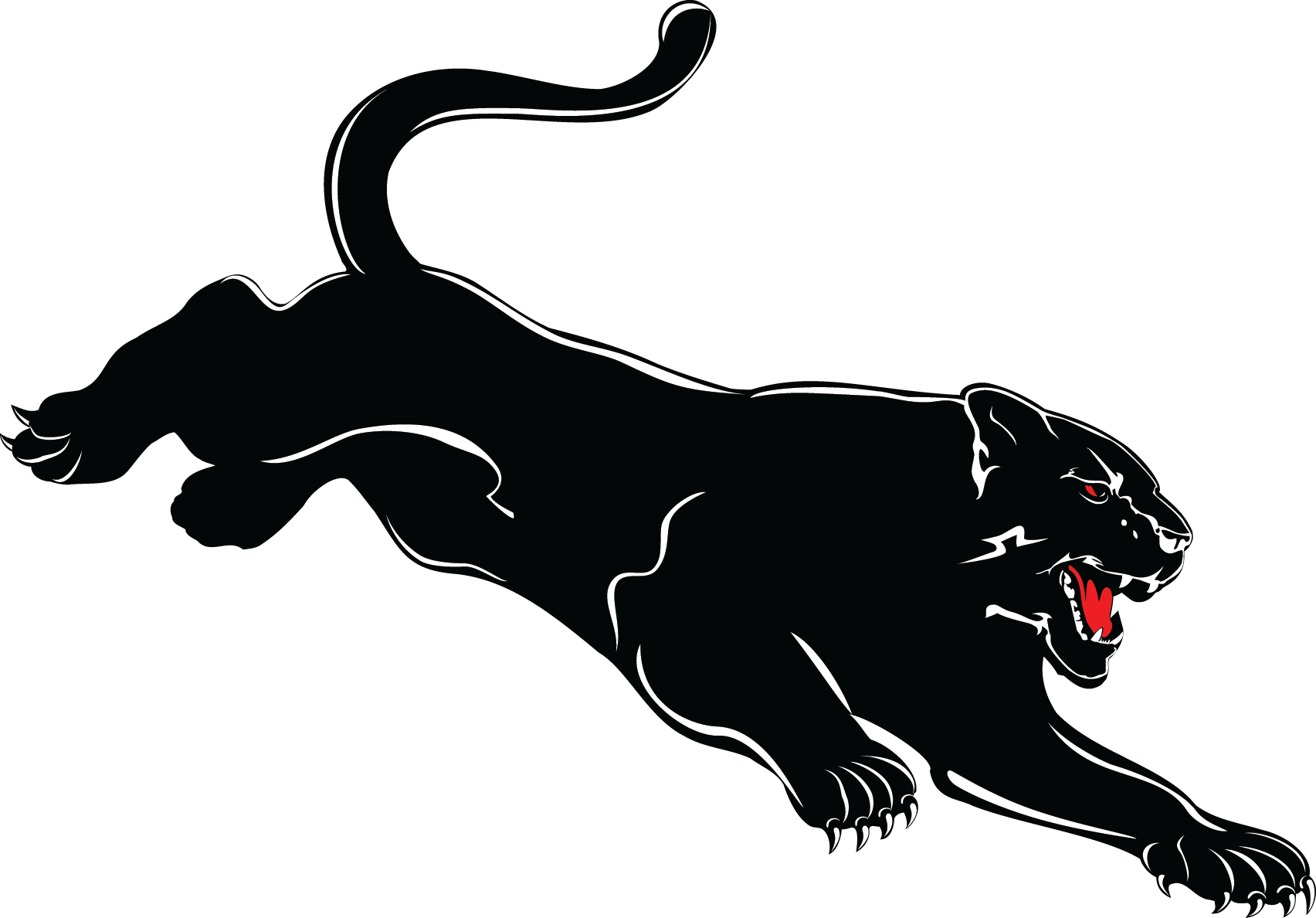 panther clipart strong