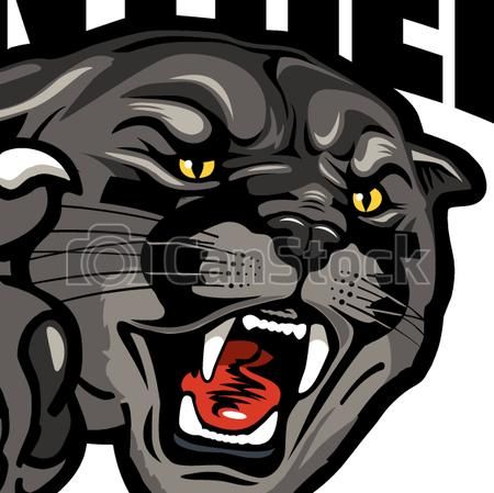 panther clipart team