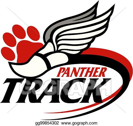 Panther clipart track, Panther track Transparent FREE for download on ...