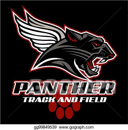 panther clipart track and field