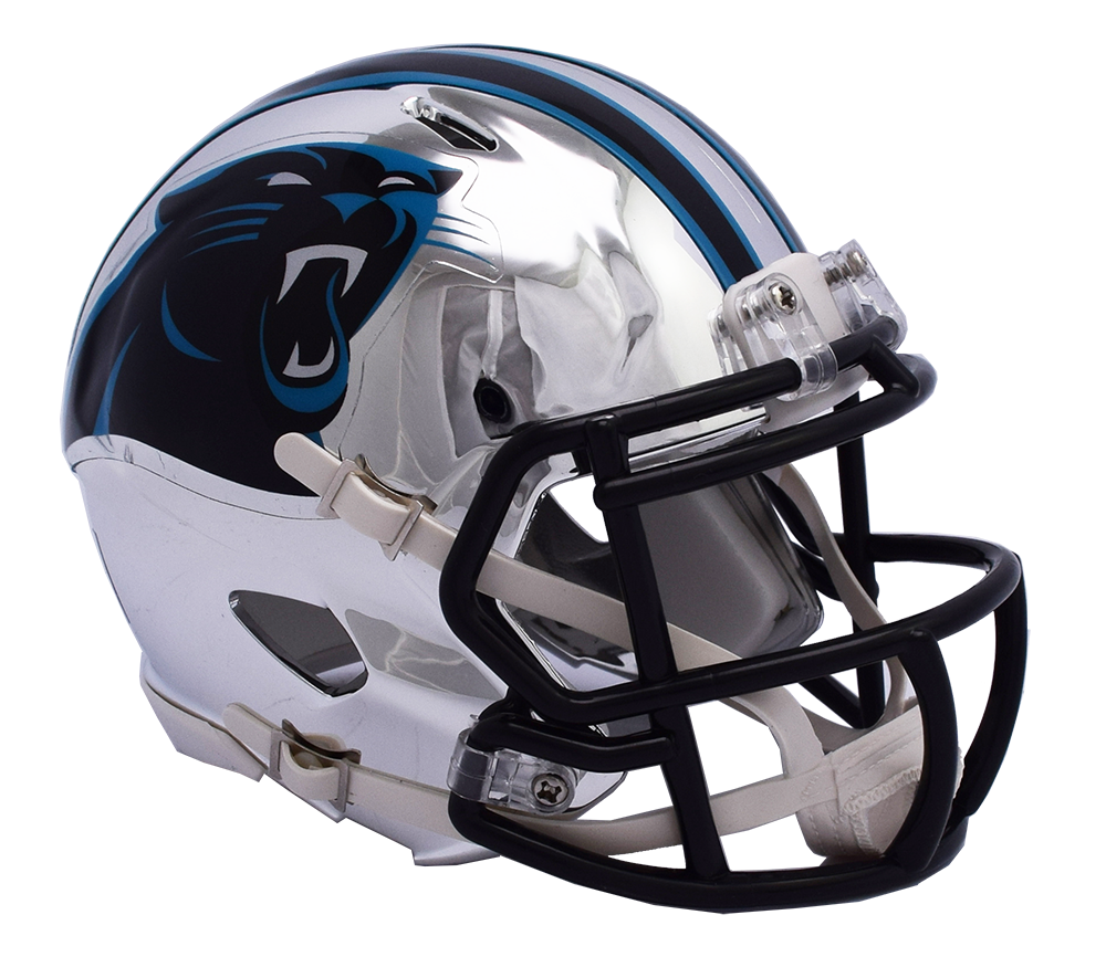 Panthers helmet png. Nfl carolina riddell chrome