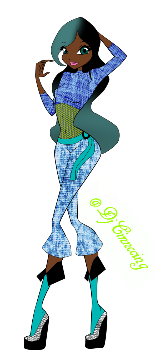 Winx club oc azul. Pants clipart casual day