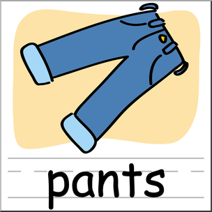 pants clipart color