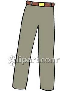 Pants clipart gray pants. Belted trousers royalty free