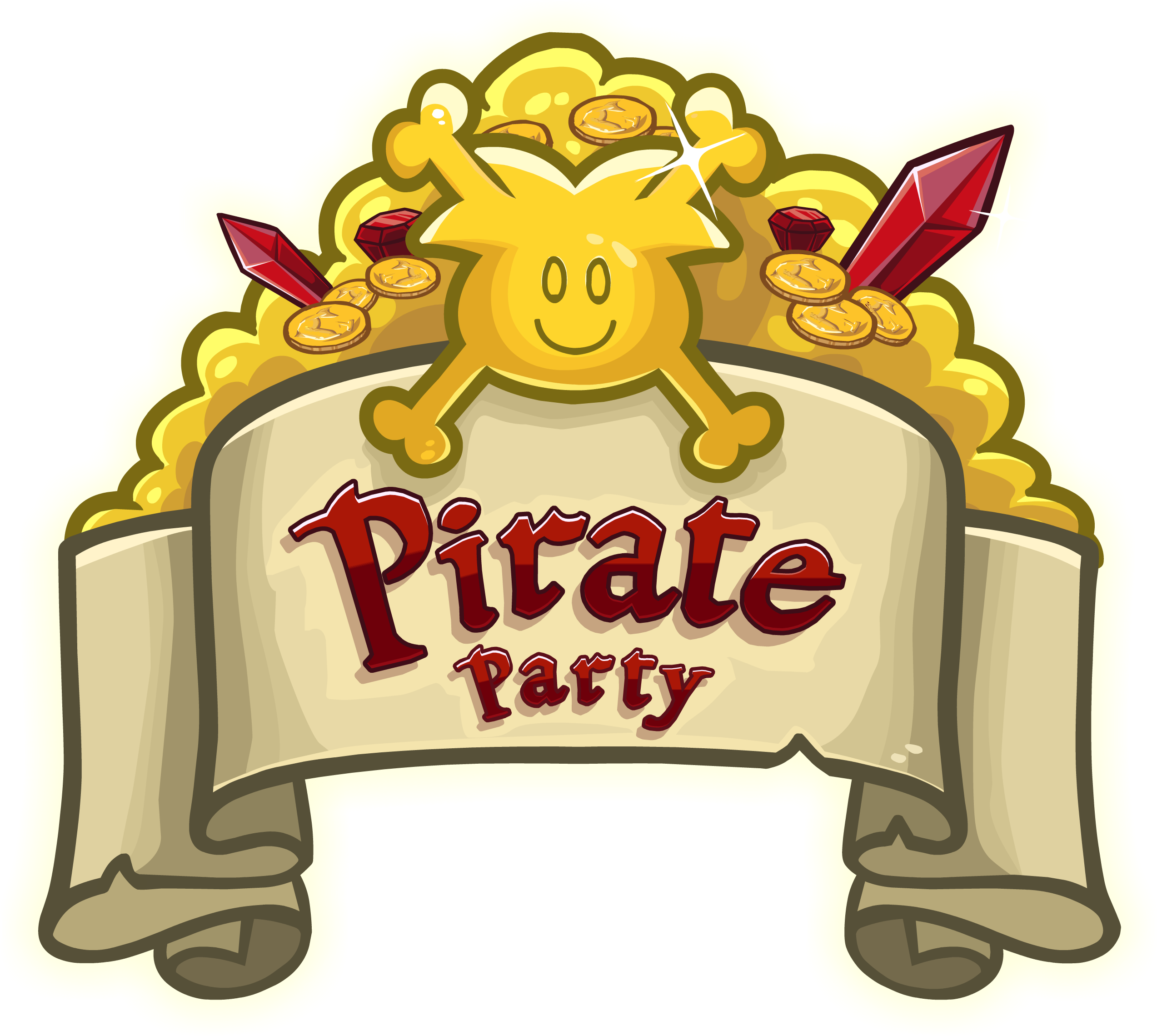 Image party logo png. Pants clipart pirate