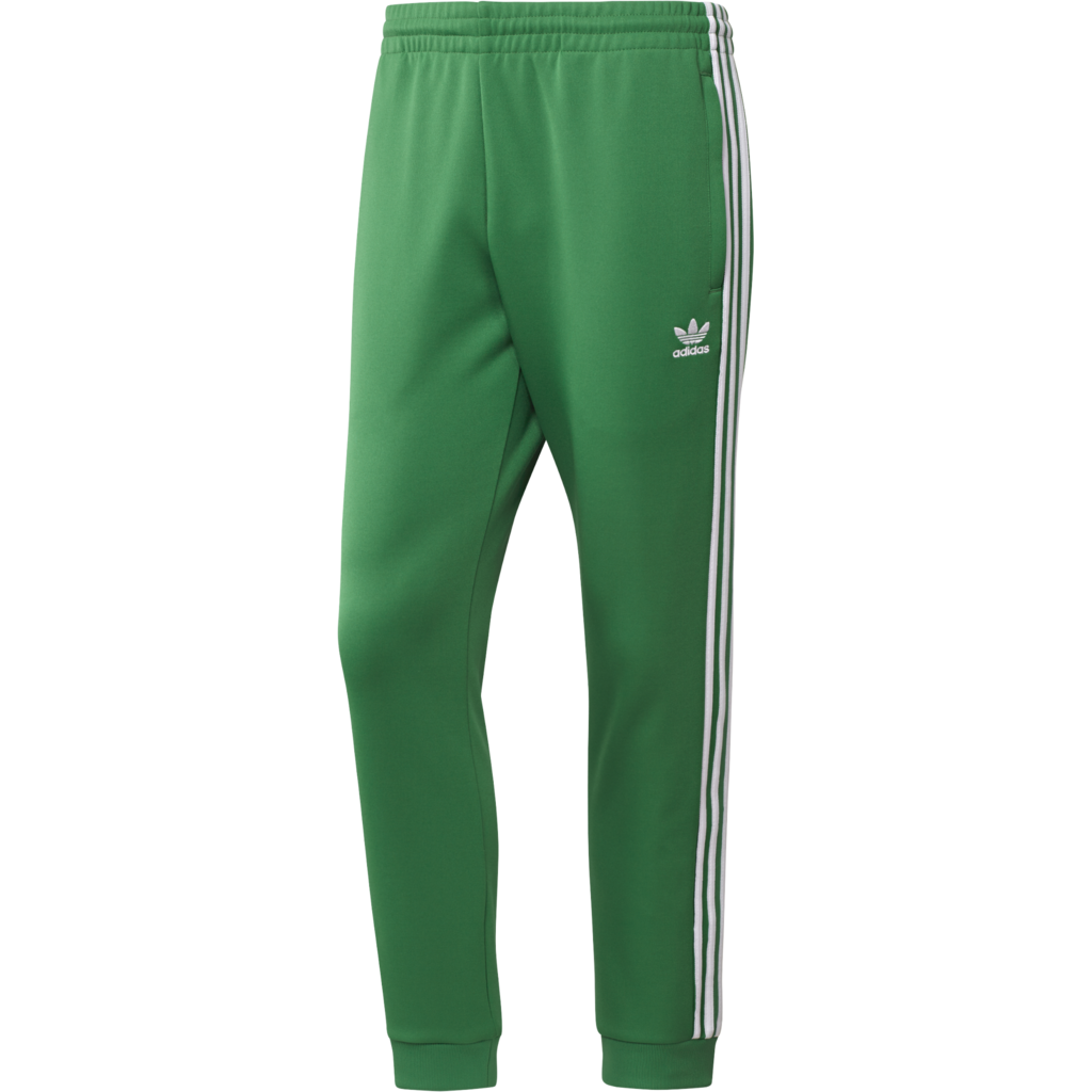 adidas sst green track pants