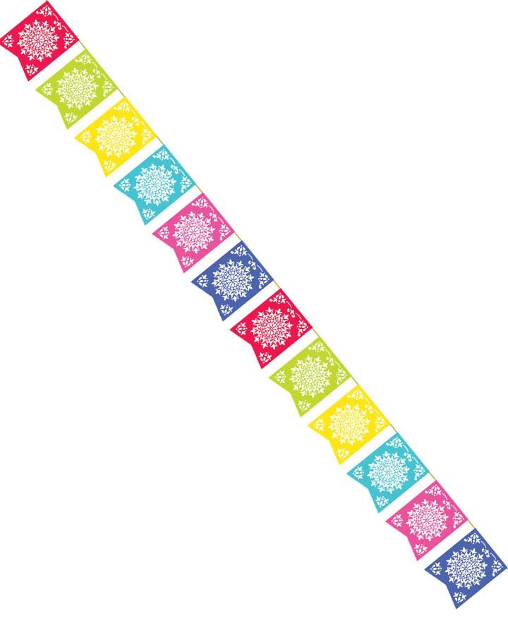 Idea library . Papel picado clipart clip art