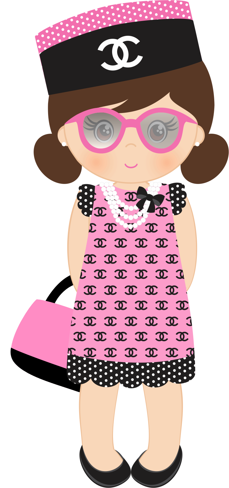 paper clipart dolly
