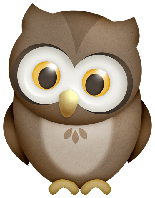 paper clipart owl