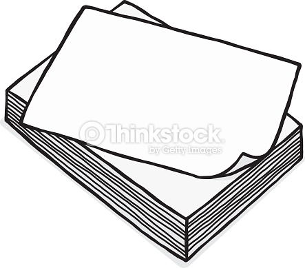 paper clipart plain paper