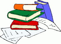 paper clipart school papers