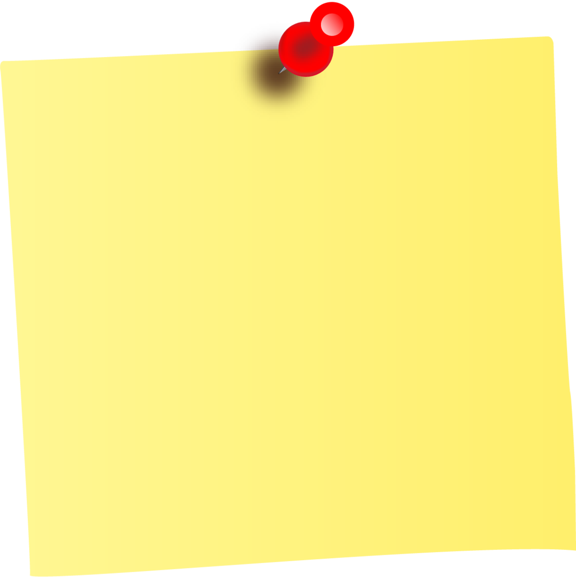 Paper clipart sticky note. Png of a transparent